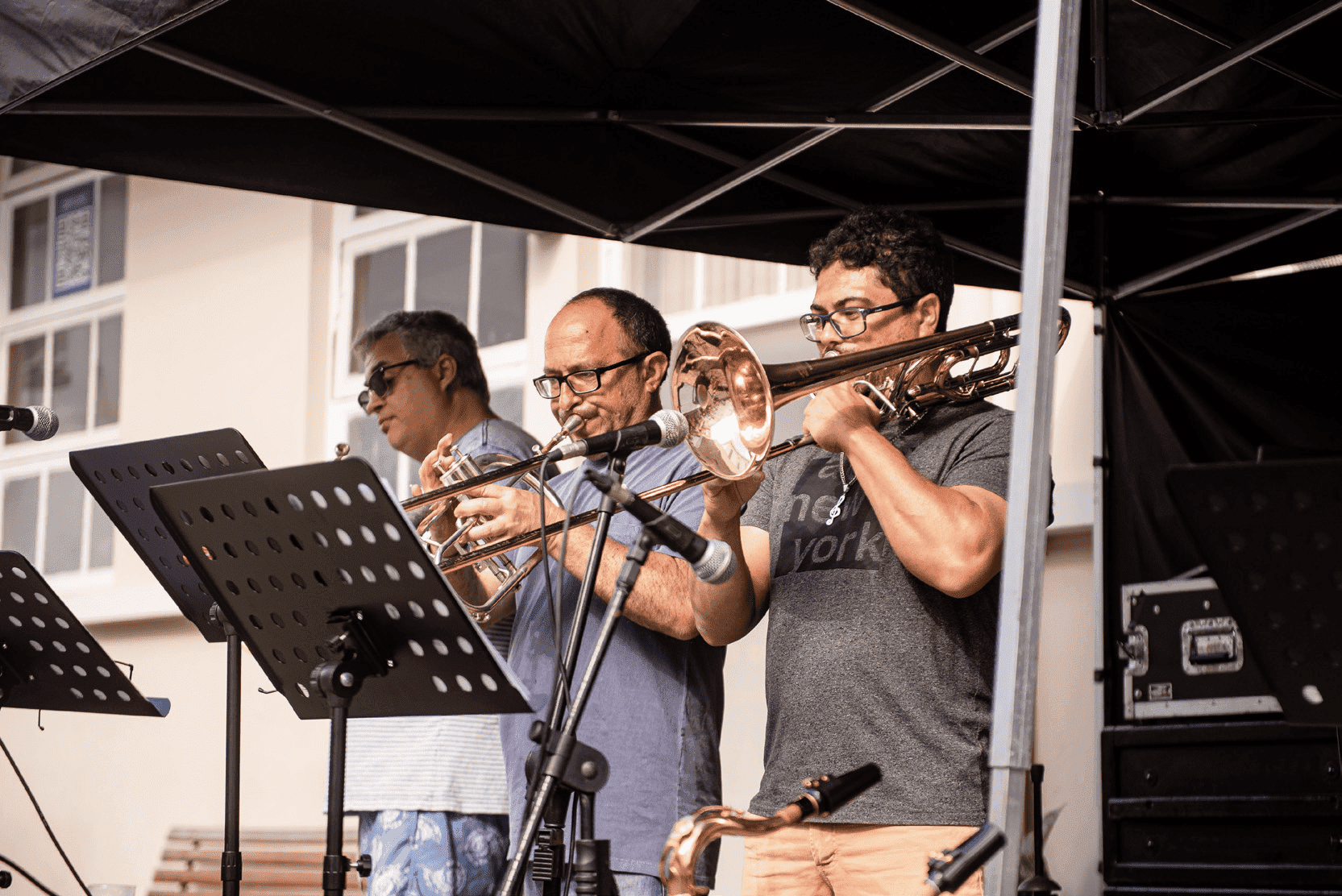 Foto de concerto feito na arp